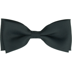 Tmavě šedý pánský motýlek matný