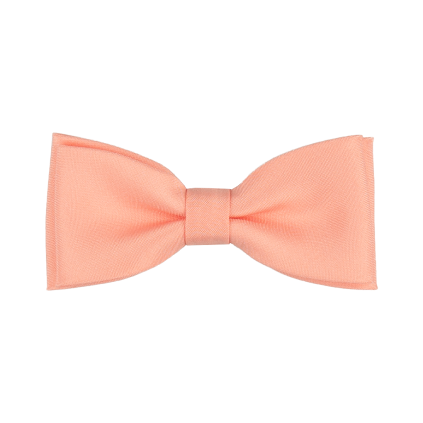 Lososový dětský motýlek matný