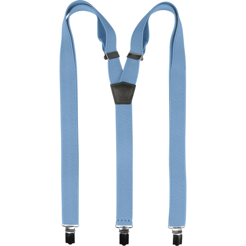 Světle modré pánské kšandy