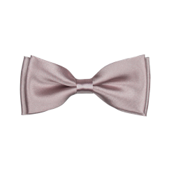 Tmavě starorůžový dětský motýlek lesklý