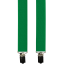 Green Men's Suspenders - Length: 120cm