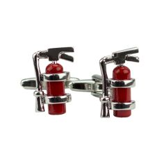 Manžetové knoflíčky červené hasicí přístroje