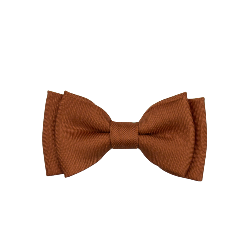 Cihlový dětský MINI motýlek matný