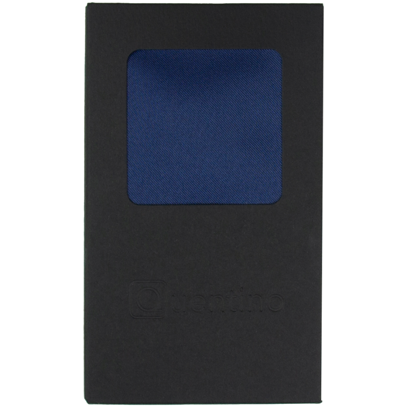 Modrý pánský kapesníček mat/lesk