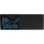 Dark Blue Men's Bow Tie with Delicate Floral Pattern Including Pocket Square