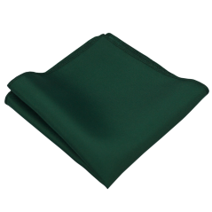 Smaragdově zelený pánský kapesníček mat/lesk