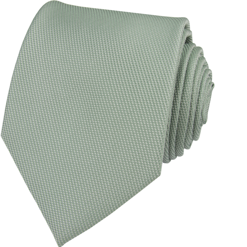 Šalvějově zelená (sage green) pánská kravata