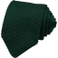 Smaragdově zelená pletená pánská kravata