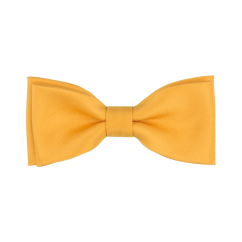 Hořčicově žlutý dětský motýlek matný