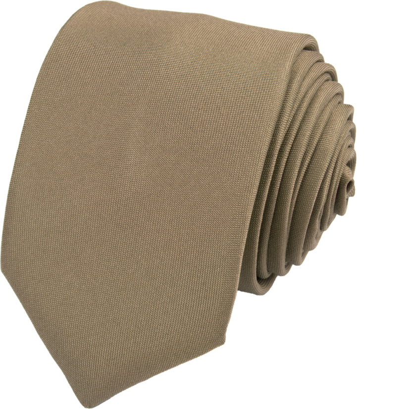 Světle hnědá pánská kravata