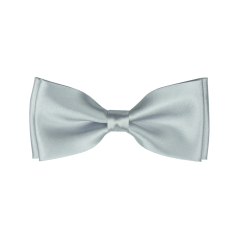 Stříbrný dětský motýlek lesklý