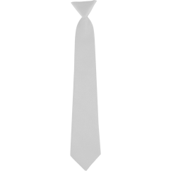 Light Grey Children's Matte Necktie
