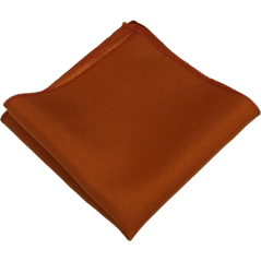Cihlový pánský kapesníček mat/lesk