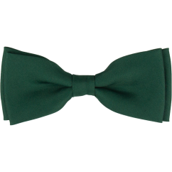 Smaragdově zelený pánský motýlek matný