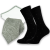 Sage Green Men's Accessory Set – Necktie, Pocket Square & Socks