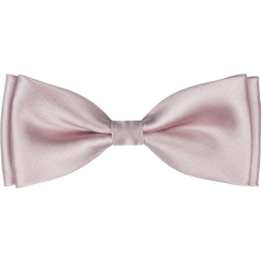 Starorůžový pánský motýlek lesklý