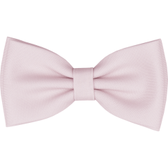 Světlounce růžový (blush pink) pánský motýlek matný