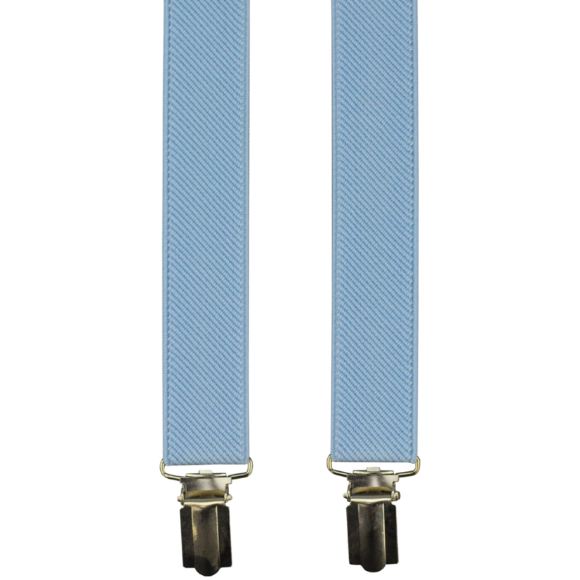 Světle modré pánské kšandy