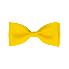 Kanárkově žlutý dětský motýlek matný