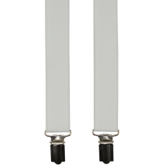 Bílé dětské kšandy