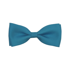 Tyrkysově modrý dětský motýlek matný