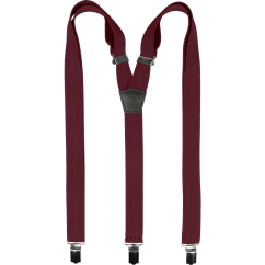 Vínově červené pánské kšandy