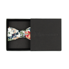 Barevný MINI dětský motýlek s květy