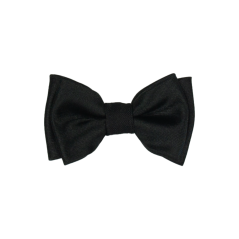 Černý dětský MINI motýlek lesklý