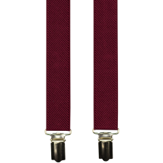 Vínově červené dětské kšandy