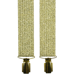 Zlaté pánské široké kšandy