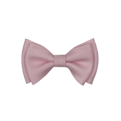 Starorůžový dětský MINI motýlek matný