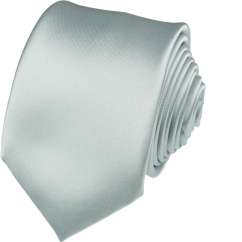 Stříbrná pánská kravata