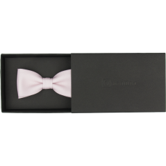Svetlučko ružový (blush pink) detský motýlik matný
