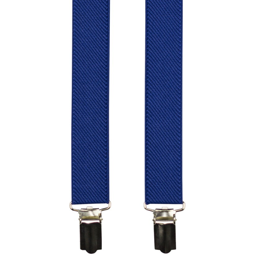 Královsky modré dětské kšandy - Length: 60cm (pro děti do 110cm)