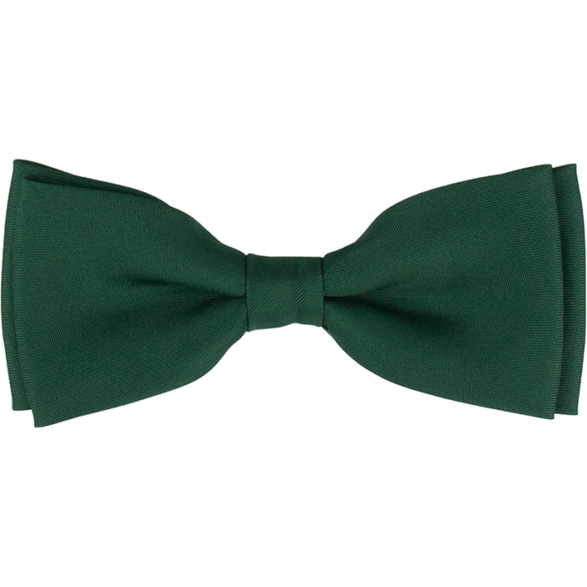 Smaragdově zelený pánský motýlek matný