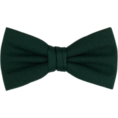 Emerald Green Men's Bow Tie with Delicate Texture