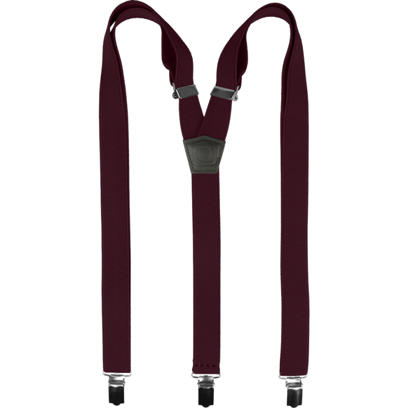 Bordó pánské kšandy