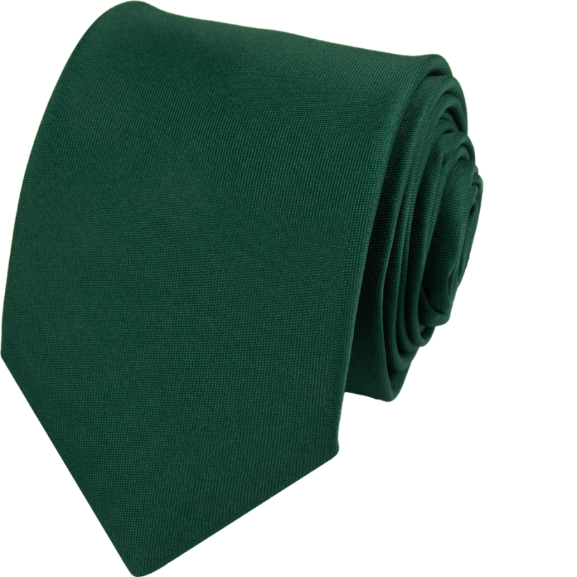 Smaragdově zelená pánská kravata