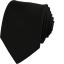 Black Men's Necktie Matte