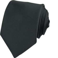 Tmavě šedá pánská kravata