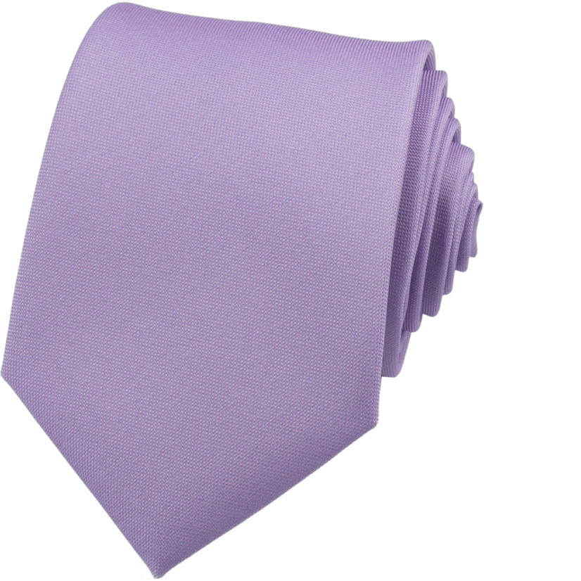 Levandulově fialová pánská kravata