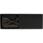 Dark Brown Men's Bow Tie with Turquoise Flowers Including Pocket Square