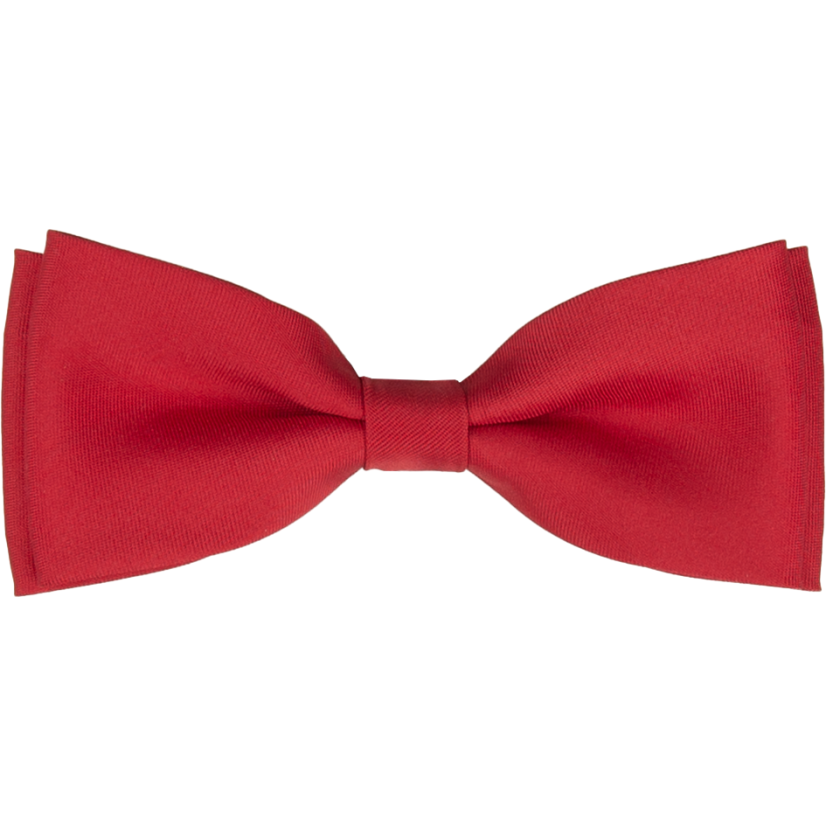 Červený pánský motýlek matný Červený pánský motýlek matný