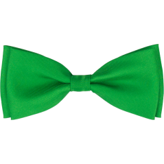 Zelený pánský motýlek matný