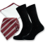 Burgundy Men's Accessory Set – Necktie, Pocket Square & Socks