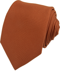 Cihlová pánská kravata
