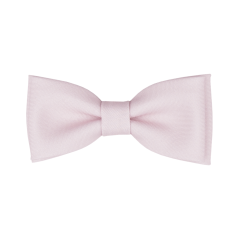 Svetlučko ružový (blush pink) detský motýlik matný