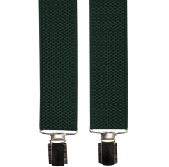 Smaragdově zelené pánské široké kšandy