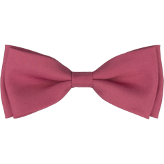 Růžový pánský motýlek matný