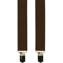 Brown Men's Suspenders